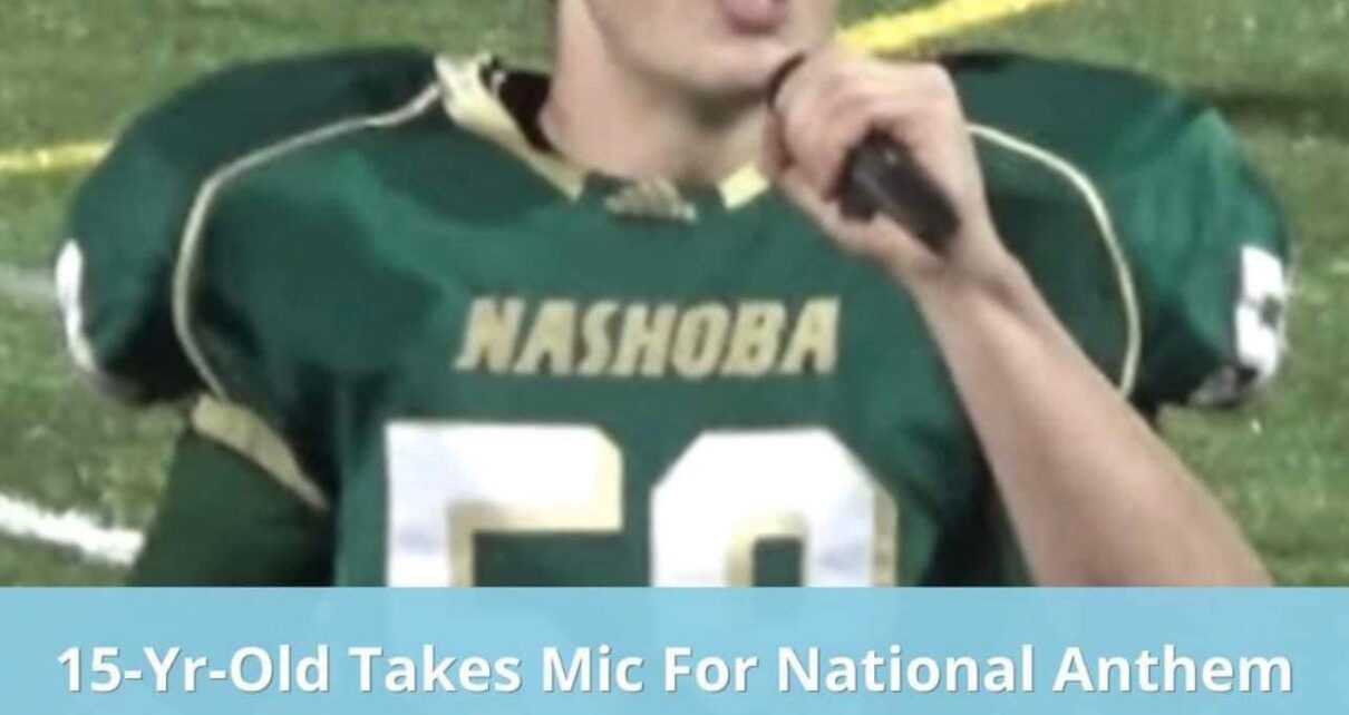 Football Player Silences Entire Crowd With His Performance Of The National Anthem Before His Match