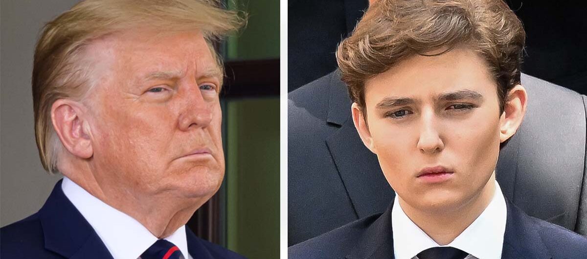 Donald Trump breaks silence on his son Barron Trump after the 17-year-old receives death threats – the rumors are true