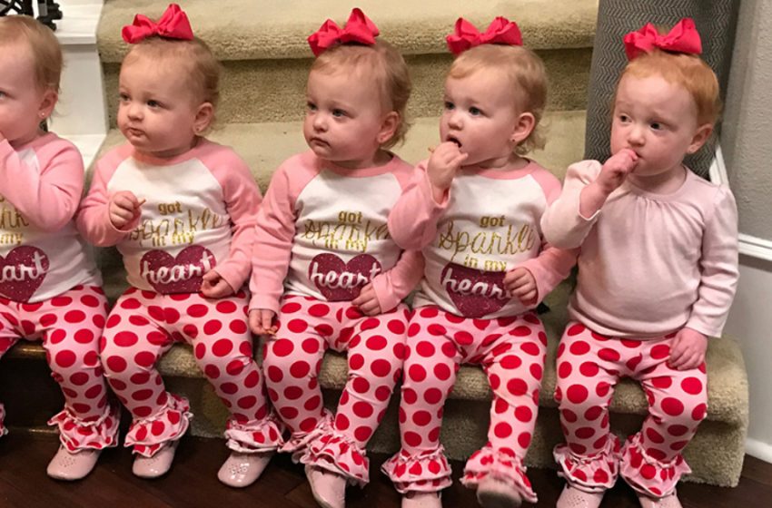 The quintuplets are going to go to the first grade soon