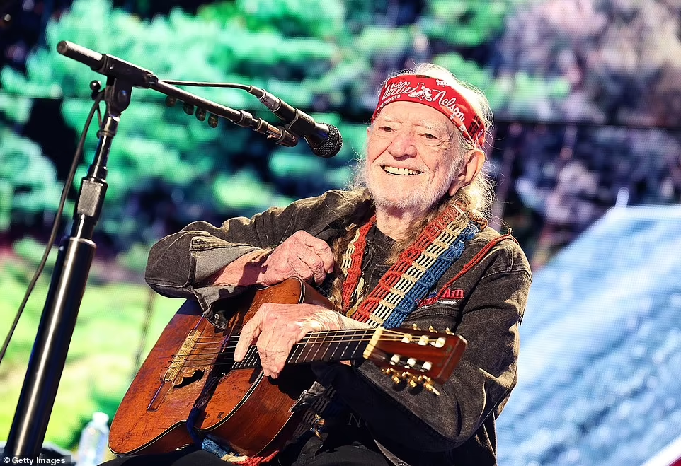 Willie Nelson’s hand-crafted log cabin – that he built himself and that served as the inspiration for his hit track Shotgun Willie