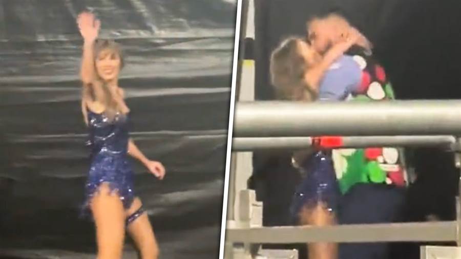 Taylor Swift and Travis Kelce Steal the Spotlight with Enchanting On-Stage Kiss