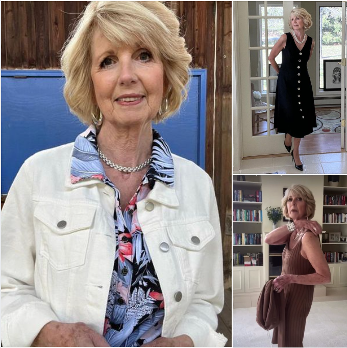 After showcasing a sleeveless dress on social media, a 76-year-old grandma was torn apart in the comments.