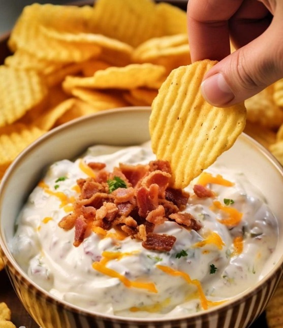 This recipe is called “Million Dollar Dip.” It’s so cheap to make and always has me feeling like a million bucks
