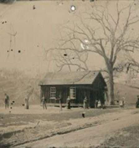 He paid $2 at a flea market for an old photograph