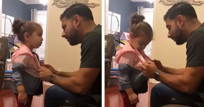 3-Yr-Old Came Home With Classmate’s Jacket – Watch Her Hilarious Explanation