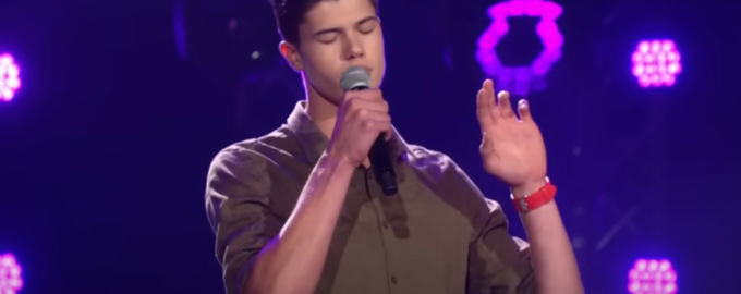 No one expects a 16-year-old to sound exactly like Elvis Presley, but he does.