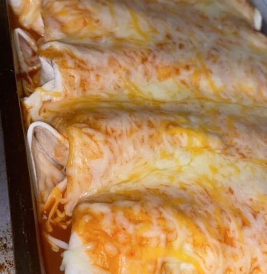 CREAM CHEESE CHICKEN ENCHILADAS