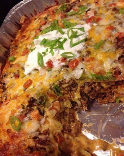 Walking Taco Casserole