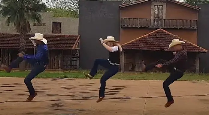 This Trio’s High-Energy Line Dance to Country Classic Such Fun It Got 3.5M Views
