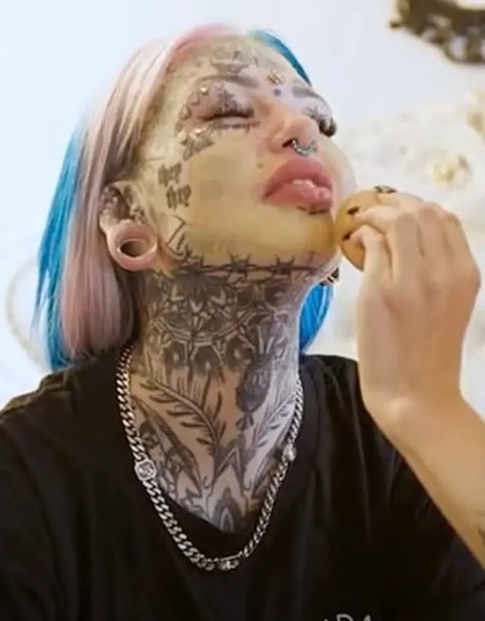 Woman Who Spent $120k Modifying Her Body Shares Photo Of Herself Before Transformation