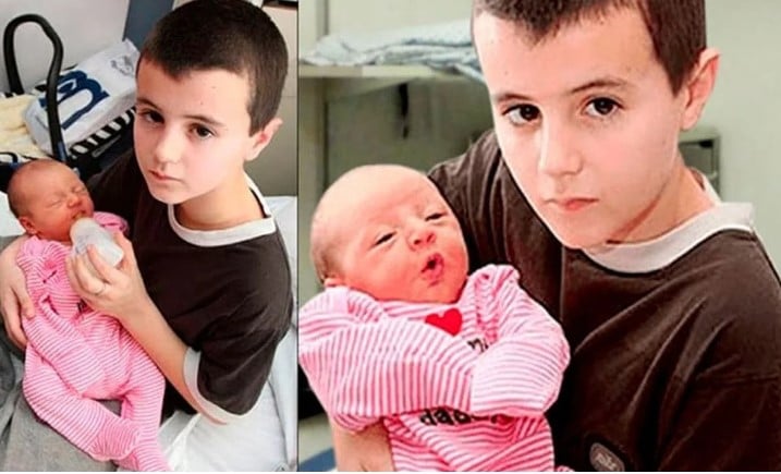 At 13 years old, he. How does he appear now, 12 years later?