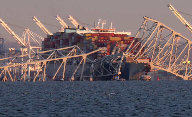 Divers recover two bodies from inside submerged pickup truck after Baltimore bridge collapse
