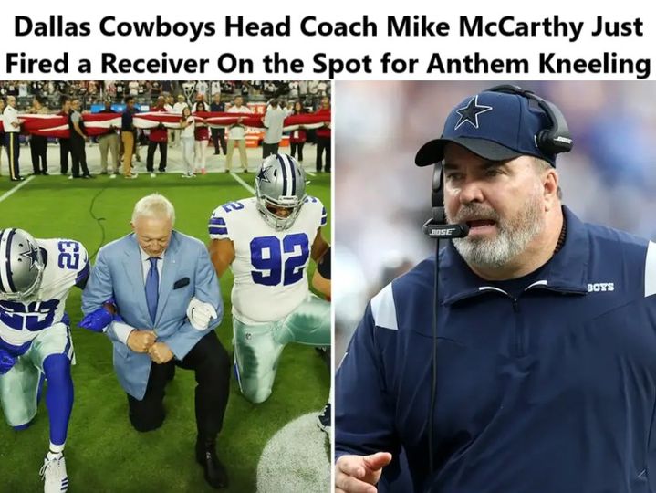 Mike McCarthy took a stand against anthem kneeling during a recent game, making it clear that he…