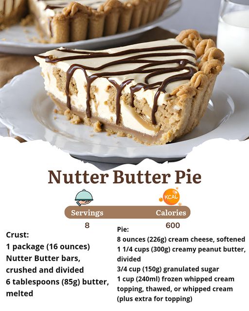 Nutter Butter Pie