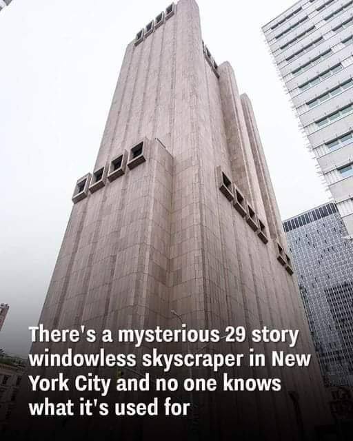 33 Thomas Street: The Strange 29-Story Building New York skyscraper with no windows. What’s the point?