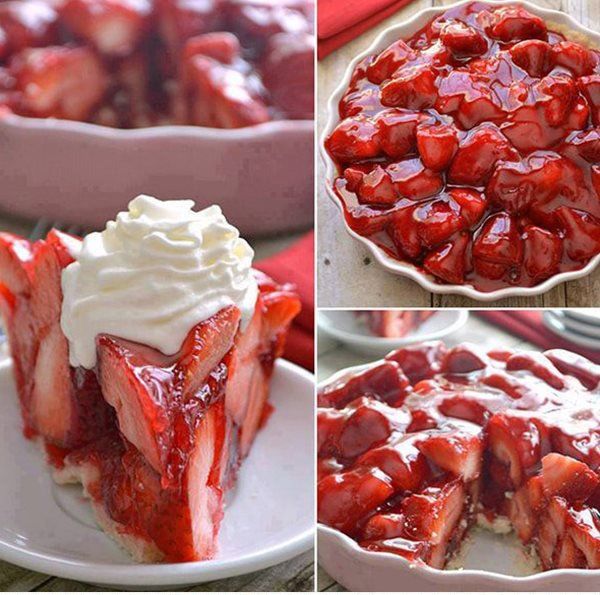 BEST STRAWBERRY PIE RECIPE