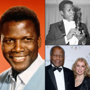 Legendary actor Sidney Poitier fell for his wife of 45 years on a movie set