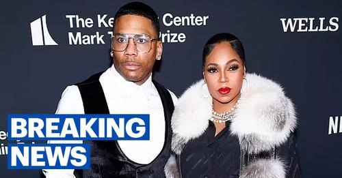 Ashanti, 43, FINALLY confirms she is expecting first baby with Nelly