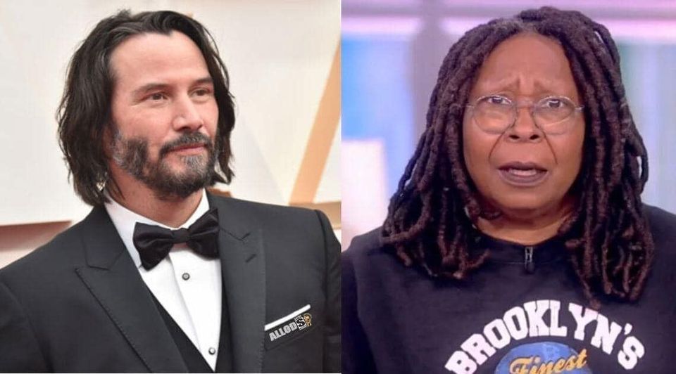 KEANU REEVES STANDS FIRM: REFUSES TO PRESENT WHOOPI GOLDBERG’S LIFETIME ACHIEVEMENT AWARD AMID HOLLYWOOD CONTROVERSY”