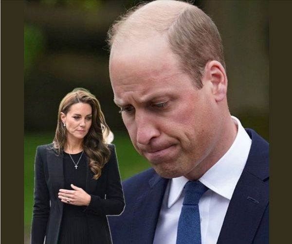Prince William talks about Kate Middleton’s health with a sad face