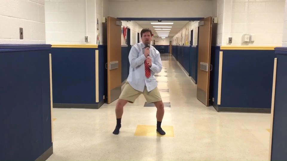 Principal Is All Alone At School – Watch When He Turns Around