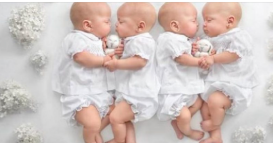 After 14 years, a woman gave birth to quadruplets who are identical to each other. Here’s how the girls look now.