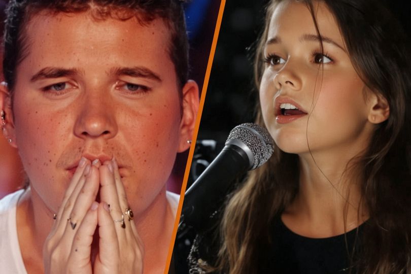 710 Million Views. The girl sang so that the judges fell on their knees in front of her