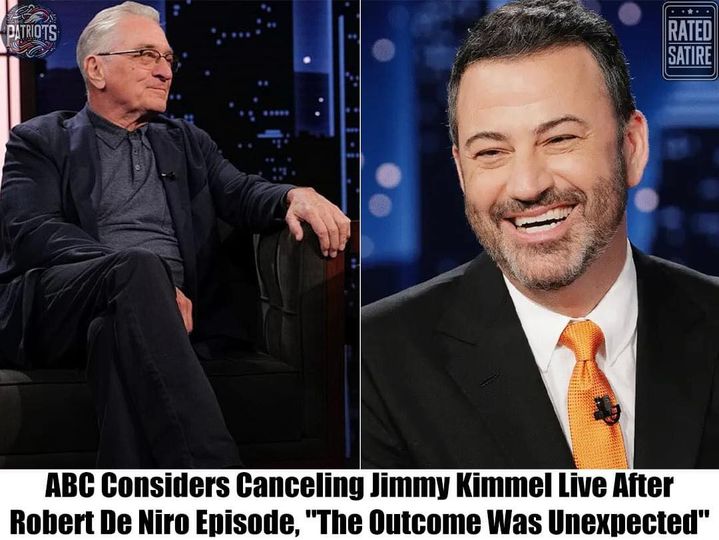 Breaking: ABC Considers Canceling Jimmy Kimmel Live After Robert De Niro Episode, “The Outcome Was Unexpected”