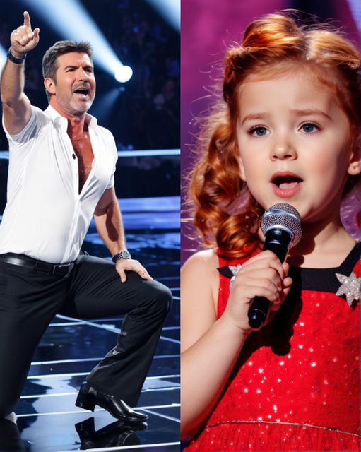 After waiting for so long, Simon Cowell pressed the button, knelt down, and simply asked her to sing once again…