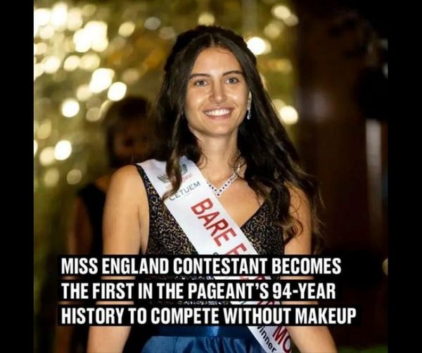 Miss England Contestant Becomes First Woman in Pageant’s 94-Year History to Compete Without Makeup