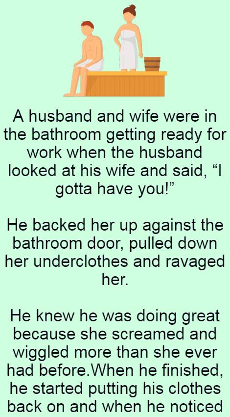 Husband looked at his wife and said(Just for Fun)