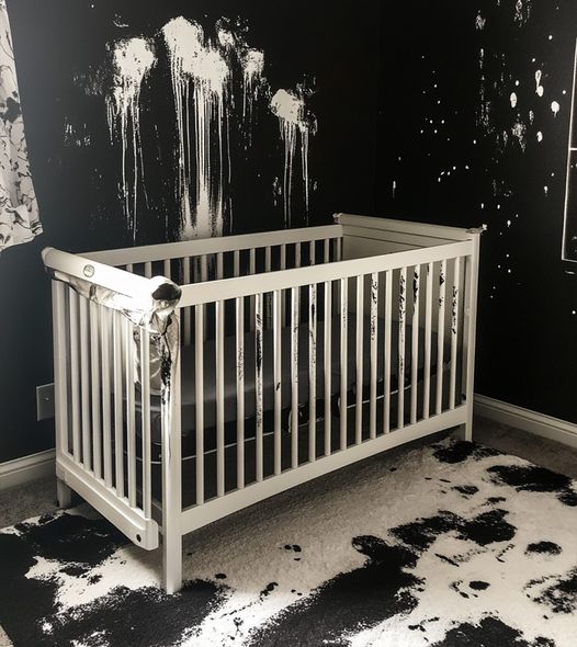 I Returned Home after Giving Birth to Find My Baby’s Room Destroyed and Repainted Black