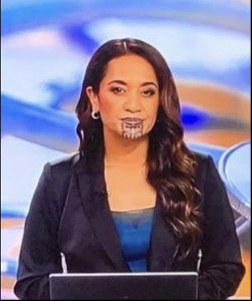 TV presenter with Māori face tattoo hits back at cruel trolls