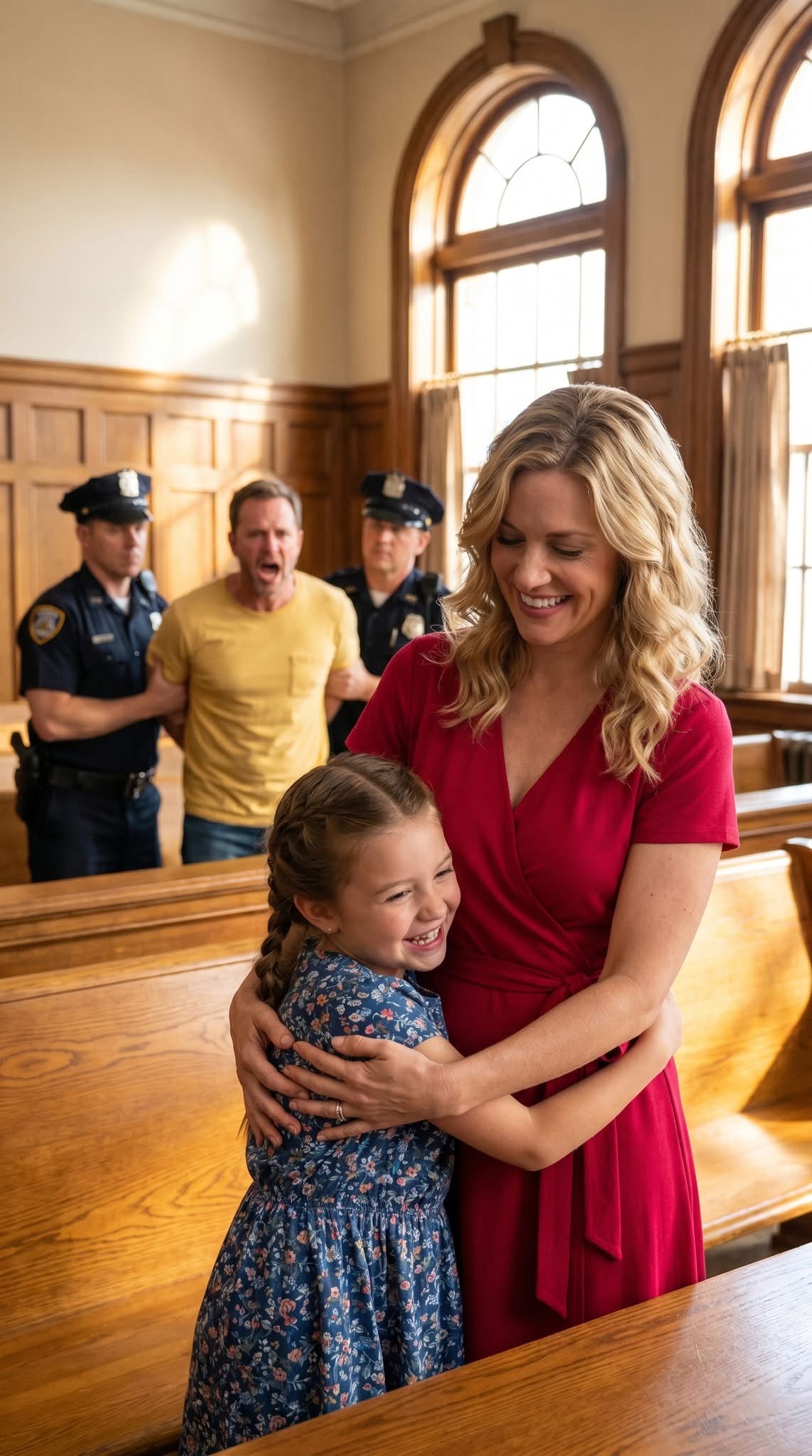 My husband filed for divorce, and my ten-year-old daughter asked the judge, ‘Your Honor, can I show you something Mommy doesn’t know?’